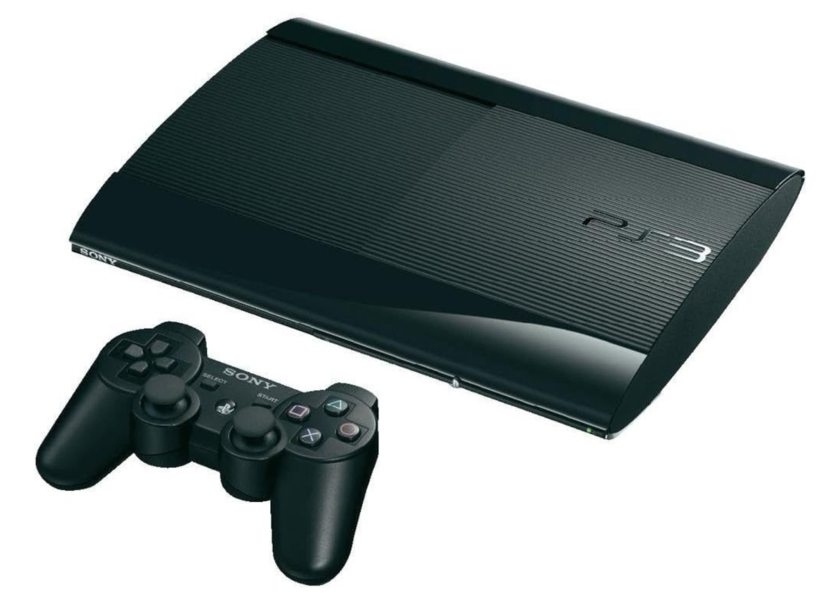Sony PlayStation 3 Ultra Slim PS3 500 Go Noir + 1  manette Console