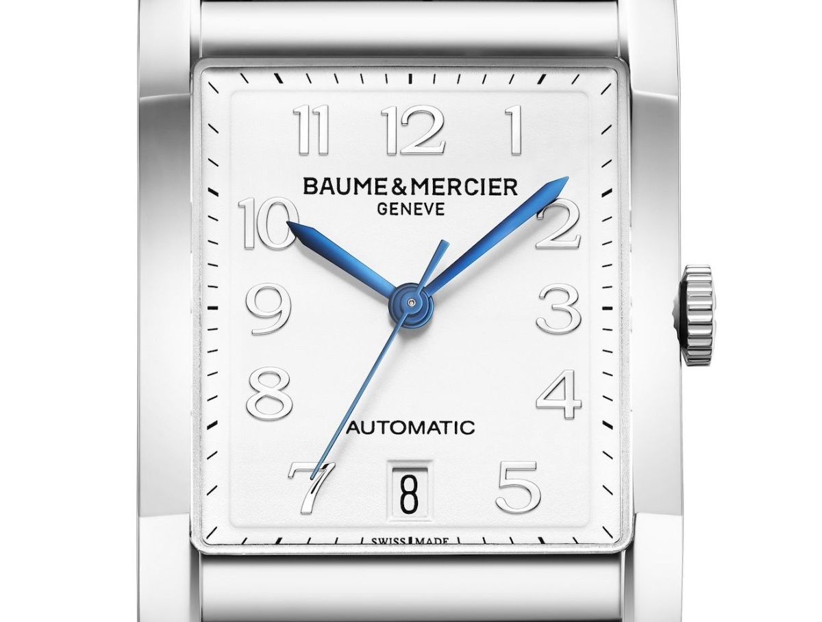 Baume et Mercier Hampton Quartz Blanc Cuir