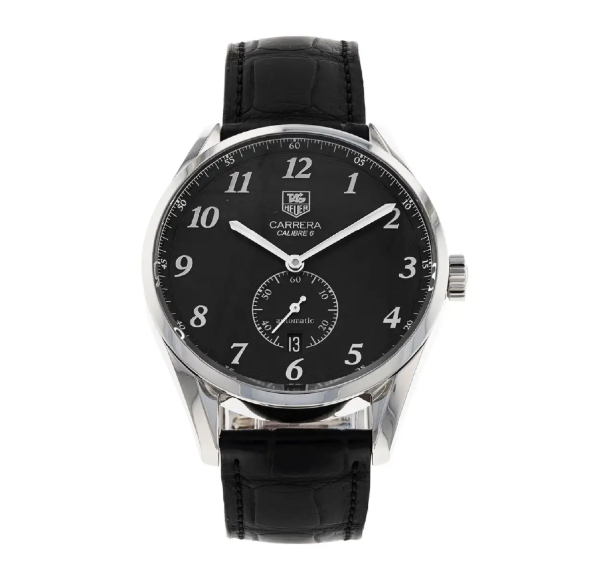 TAG Heuer Carrera 6 Automatique Noir Cuir
