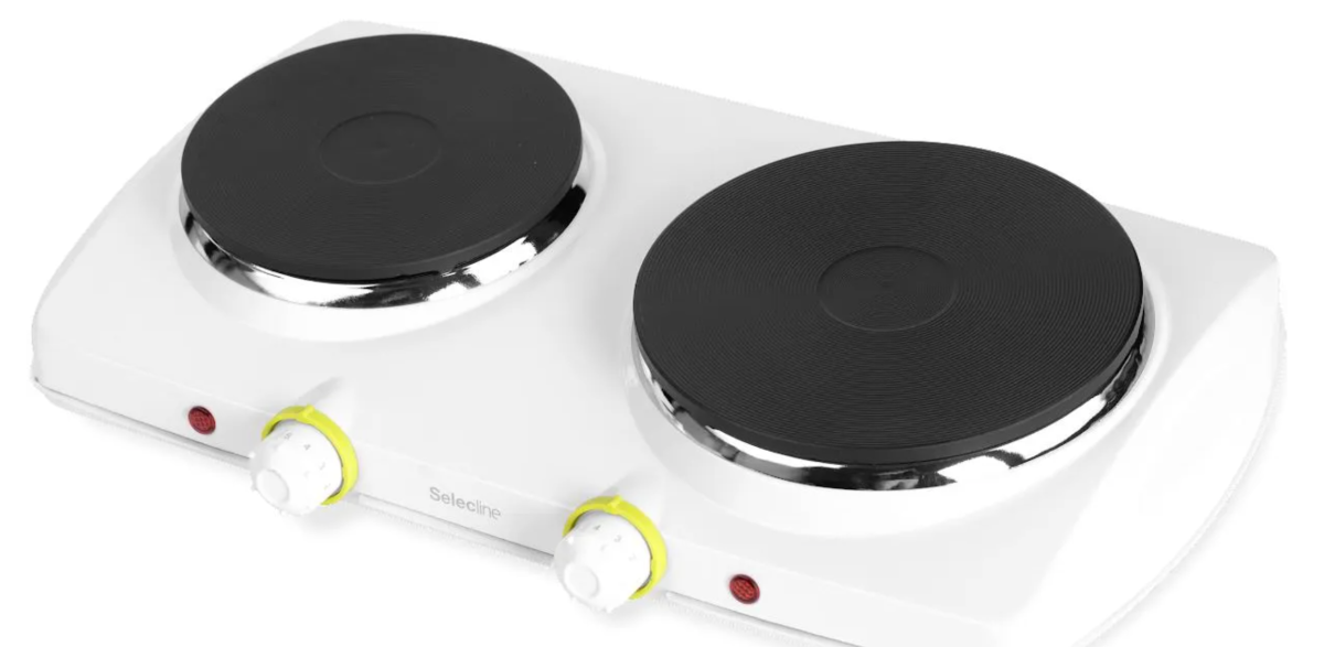 Selecline HP202-D4 Réchaud / Plaque de cuisson Blanc