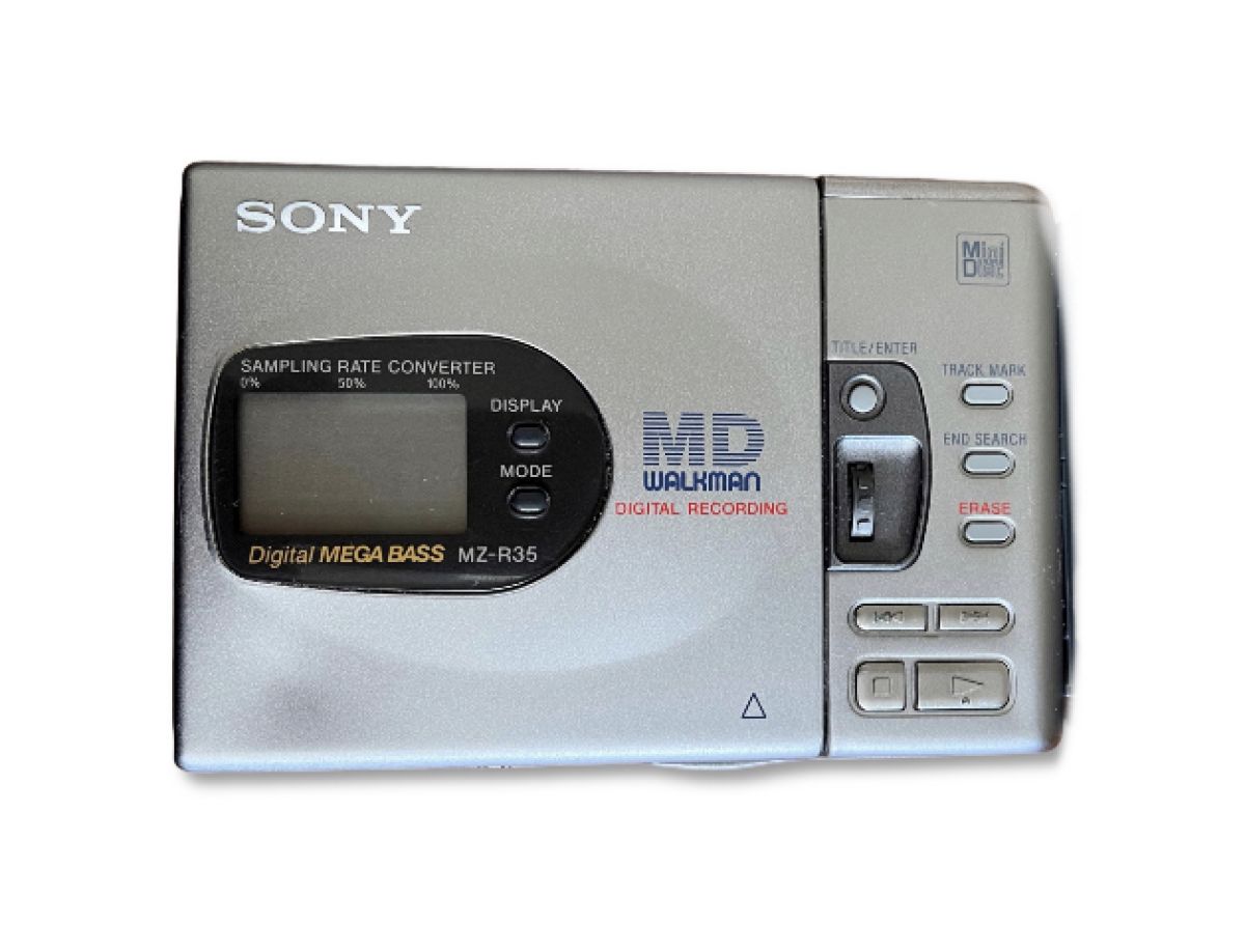 Sony MZ-R35 Baladeur MD Télécommande Gris anthracite