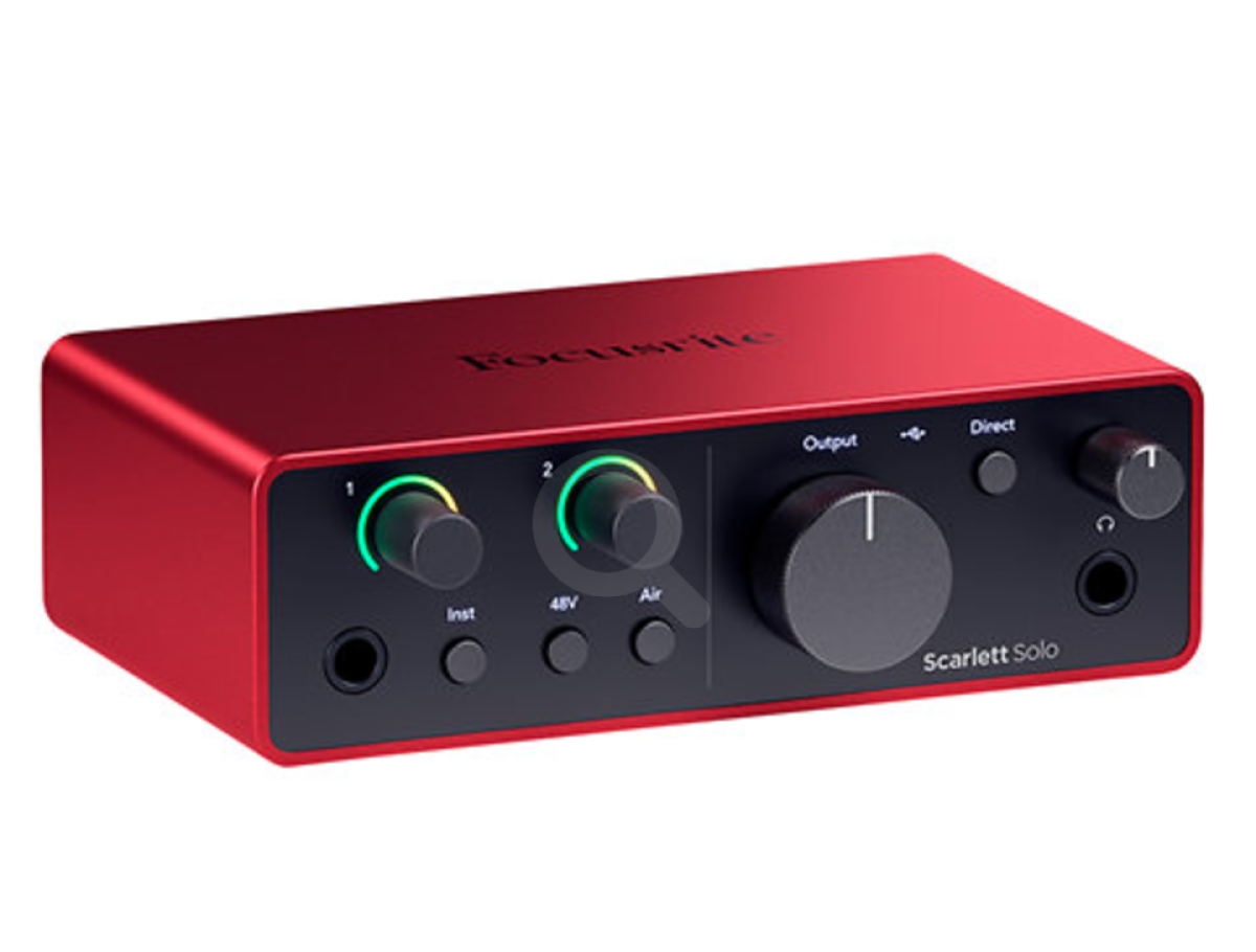 Focusrite Scarlett Solo (4 Gen) Carte son USB