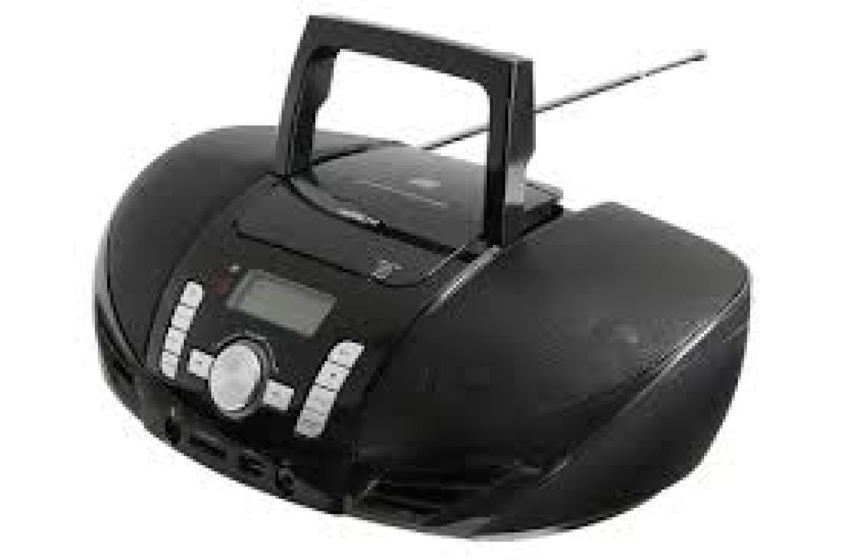 Hitachi CX97MP3C Ghetto Blaster Noir