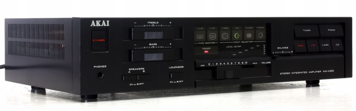 Akai AM-A301 Stéréo  Noir