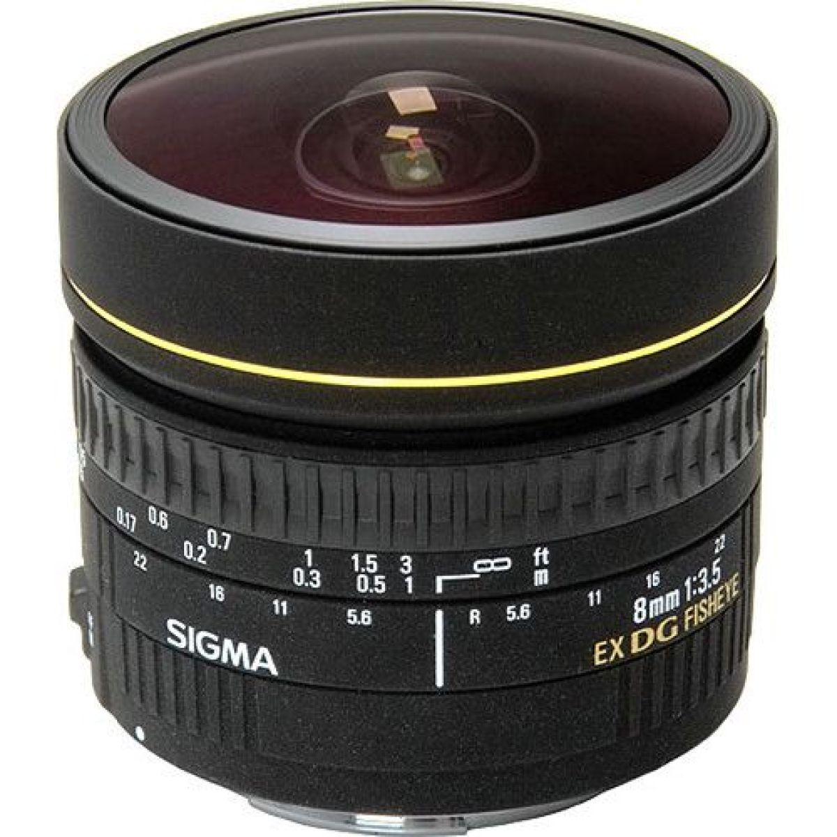 Sigma 8mm F3.5 EX DG Fisheye Fisheye pour Canon Reflex