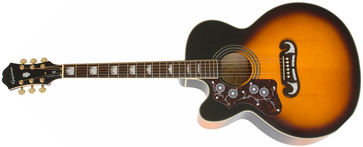 Epiphone Epiphone J-200 Ec Electro-acoustique  Gaucher