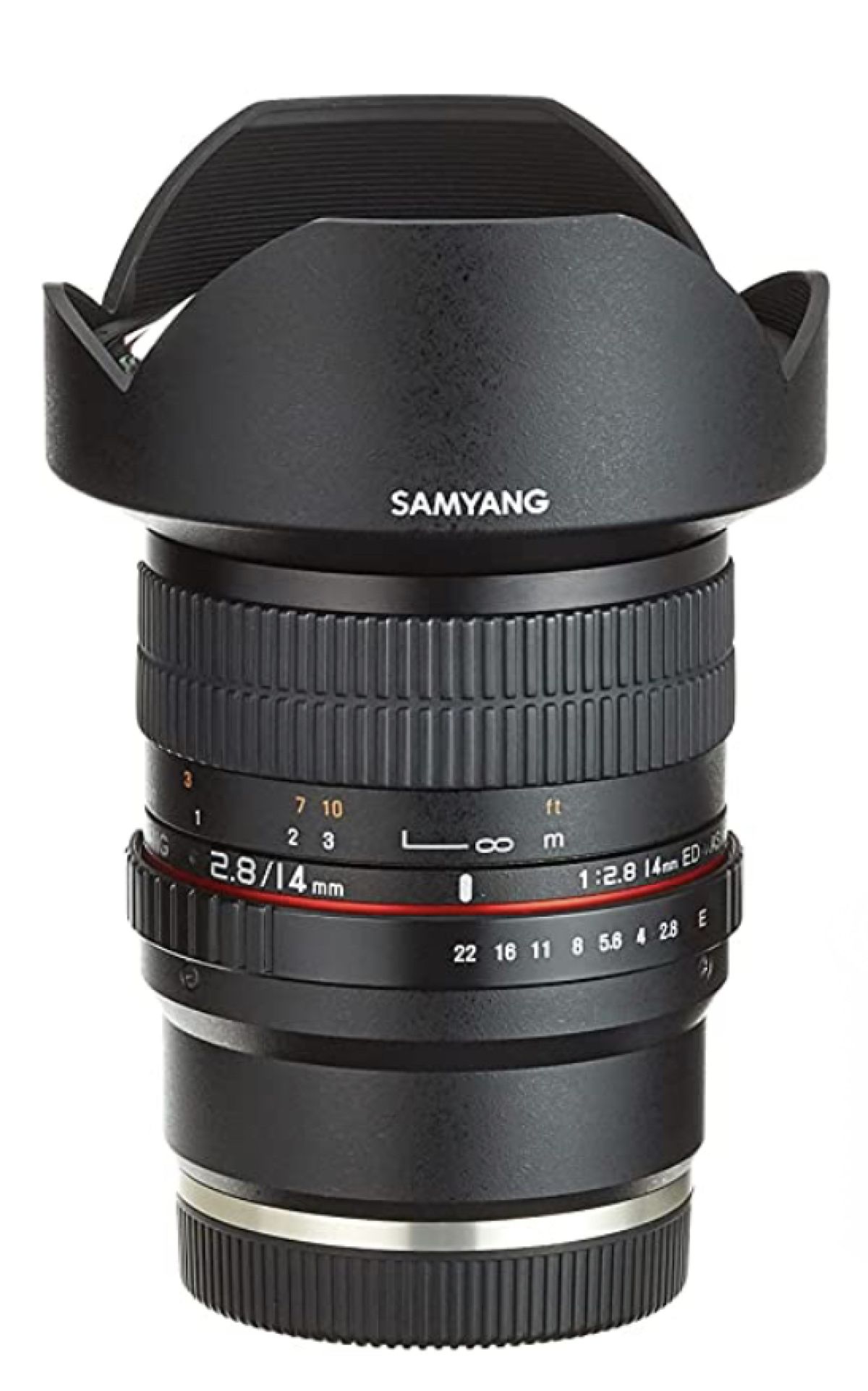 Samyang F2.8 14 mm Fisheye pour Sony Hybride