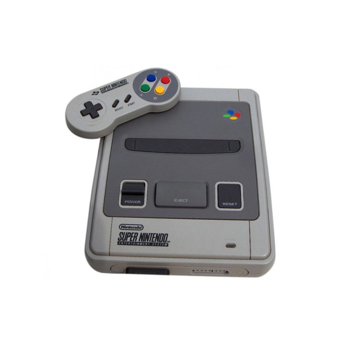 Nintendo Super Nintendo Entertainment System Gris Console