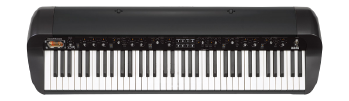 Korg SV-1 Piano numérique portable / scène Noir mat Toucher lourd lesté