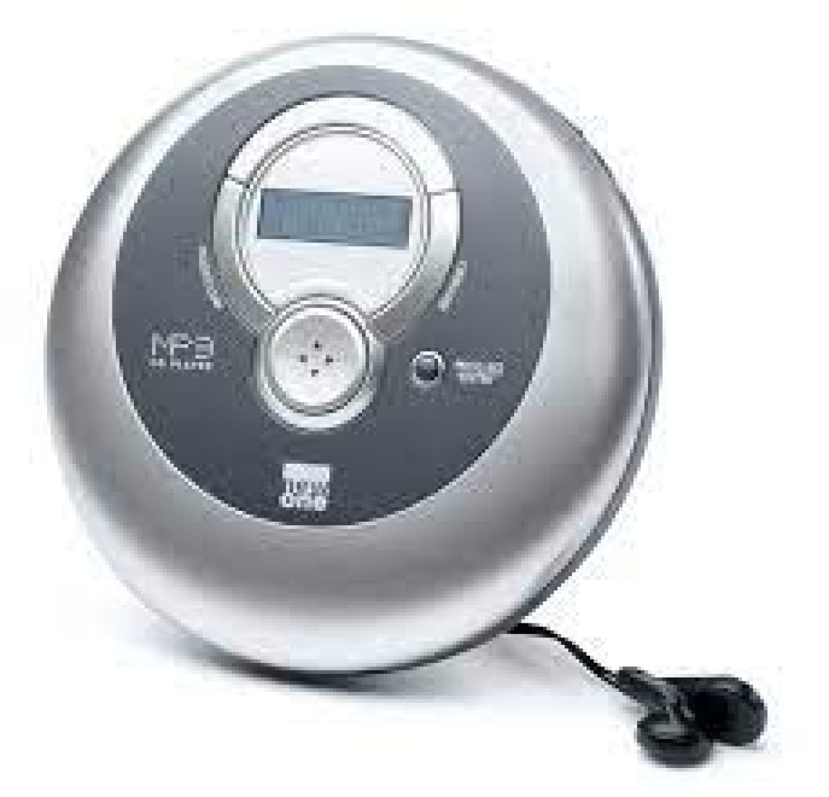 New One D1000 Baladeur CD Gris argent