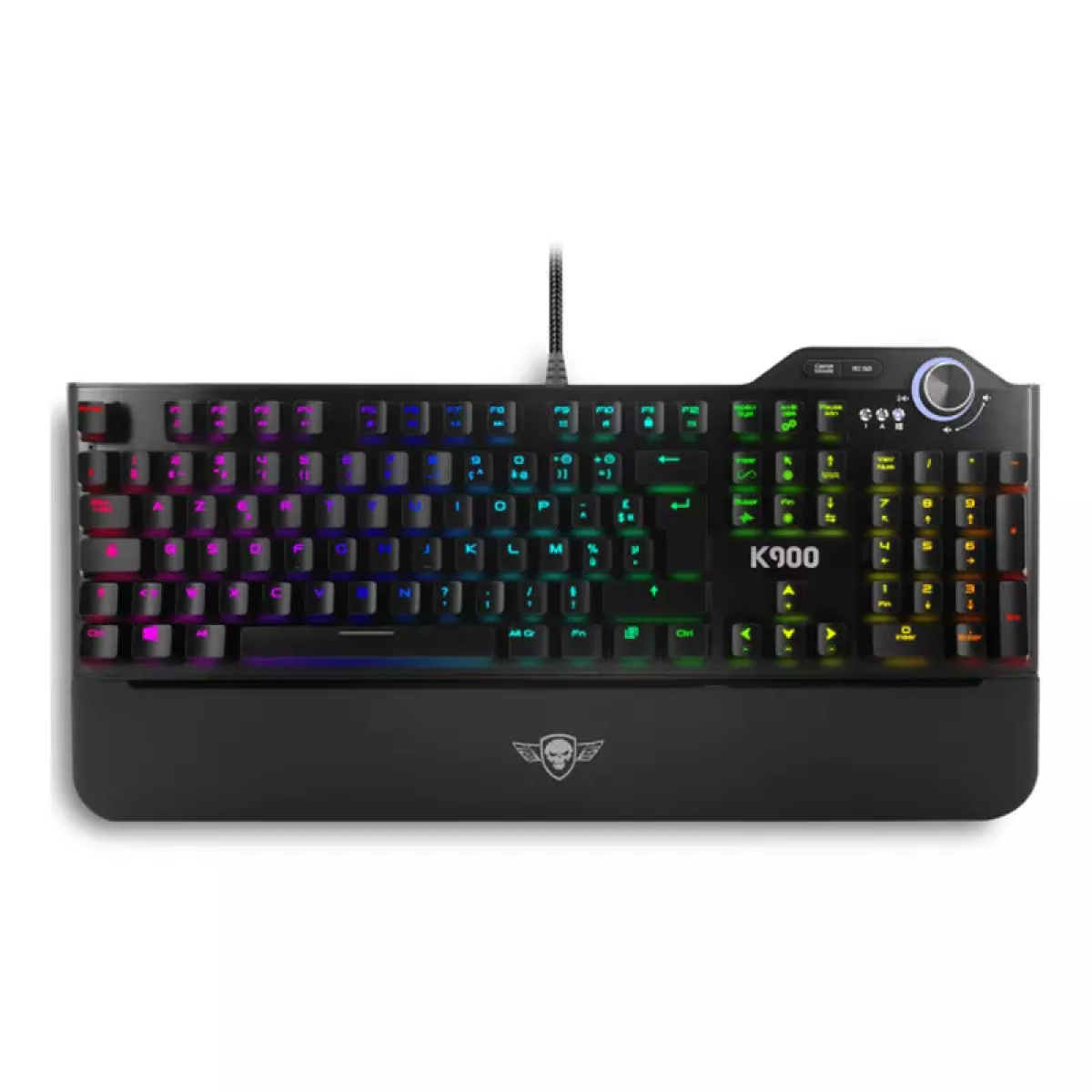 Spirit of Gamer XPERT-K900 Clavier Gamer Noir