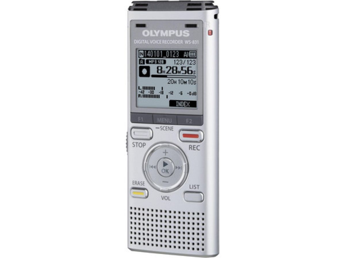 Olympus WS-831 Dictaphone Numérique Gris argent