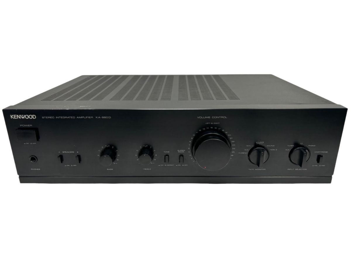 Kenwood KA-660D Stéréo  Noir