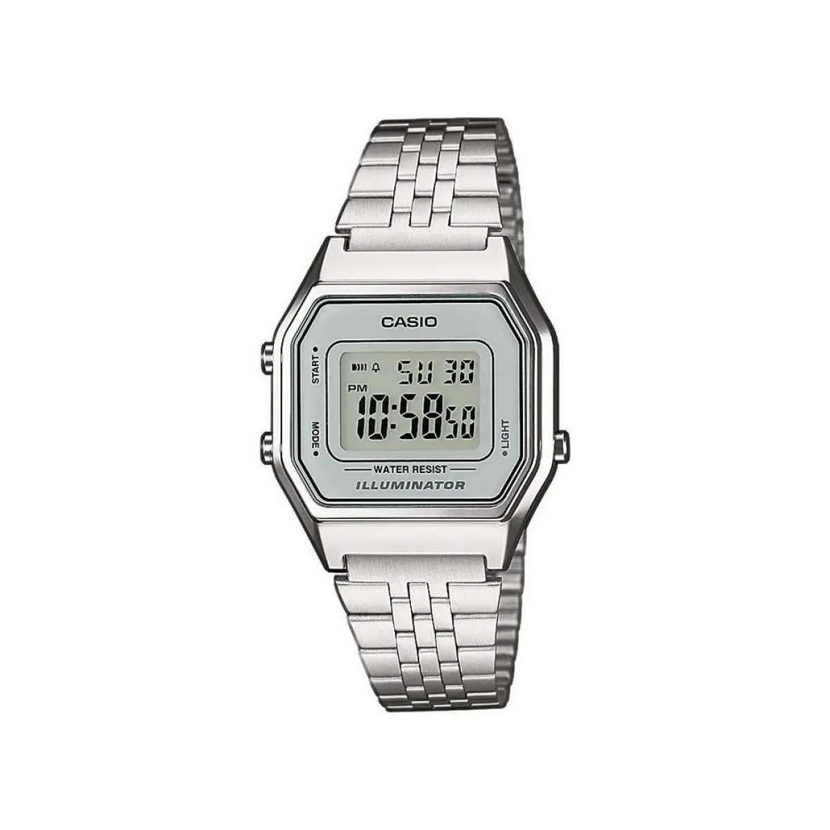 Casio LA680WE Quartz Argent Acier