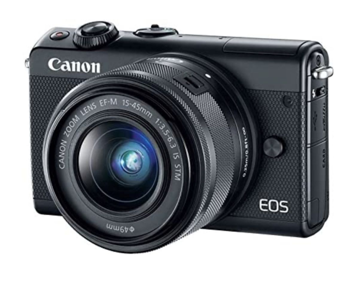 Canon EOS M100 24.2 MPX EF-M Full HD Objectif EF-M 15-45mm 1: 3.5-6.3 IS STM