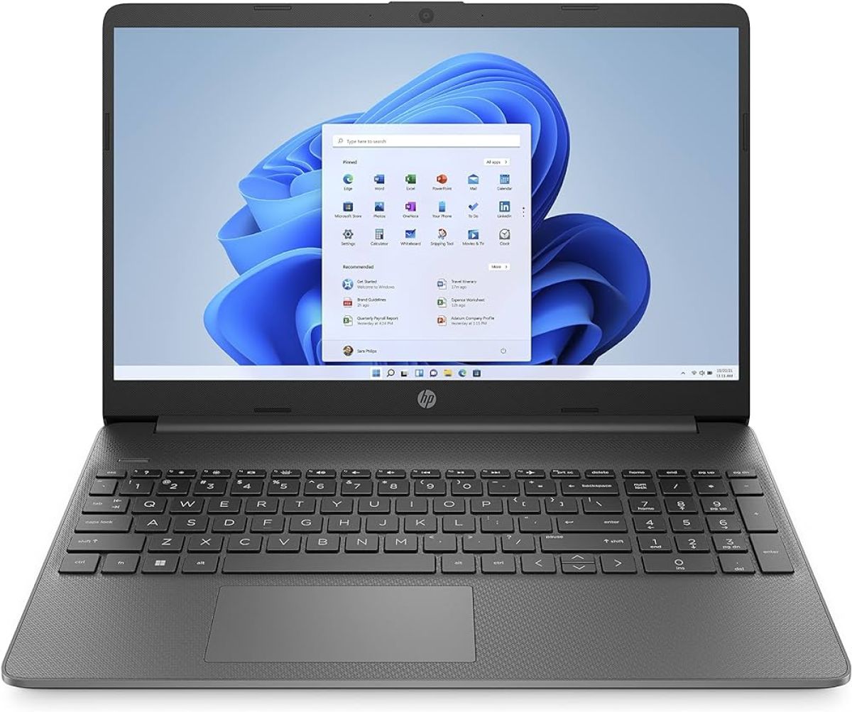 HP Laptop 15s-fq0098nf Pentium silver 1, 8 Go HDD 500 Go