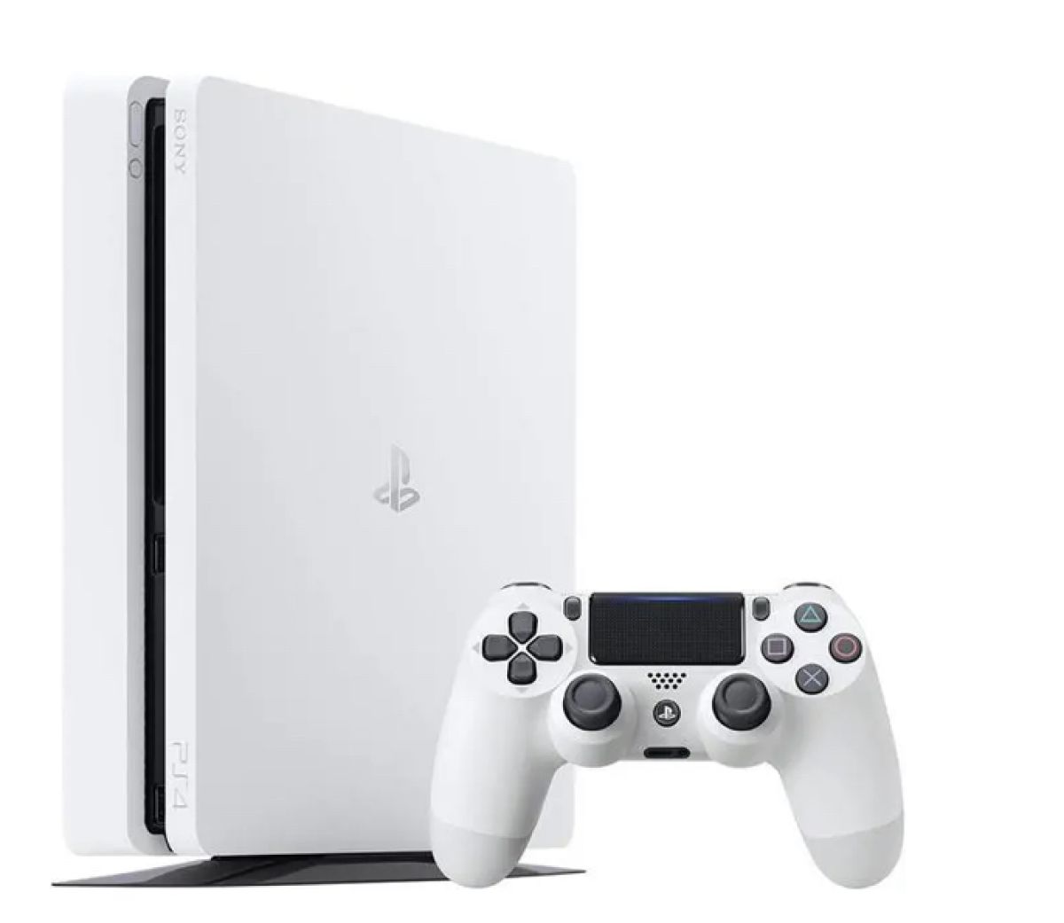 Sony PlayStation 4 Slim PS4 500 Go Blanc + 1  manette Console