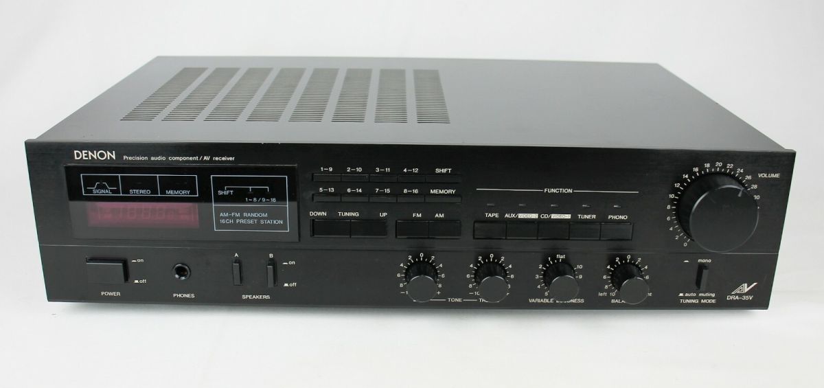 Denon DRA-35 Stéréo  NOIR