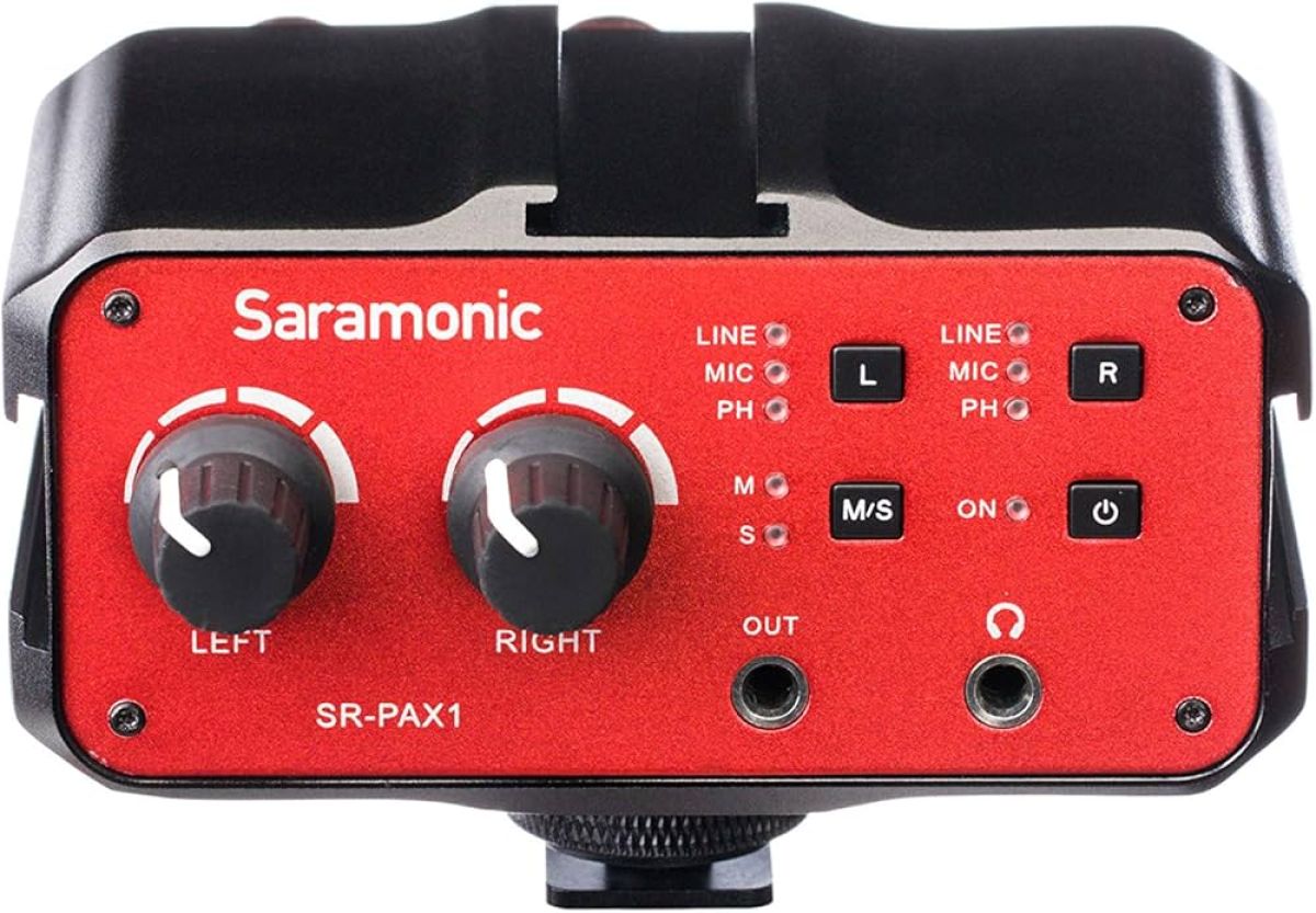 Saramonic Sr-pax1 Mixer audio rouge