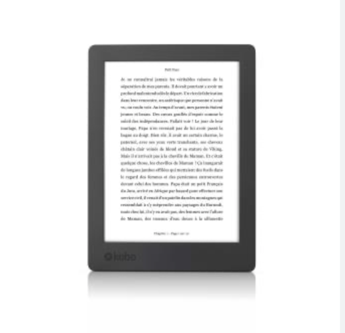 Kobo Aura h20 liseuse noire