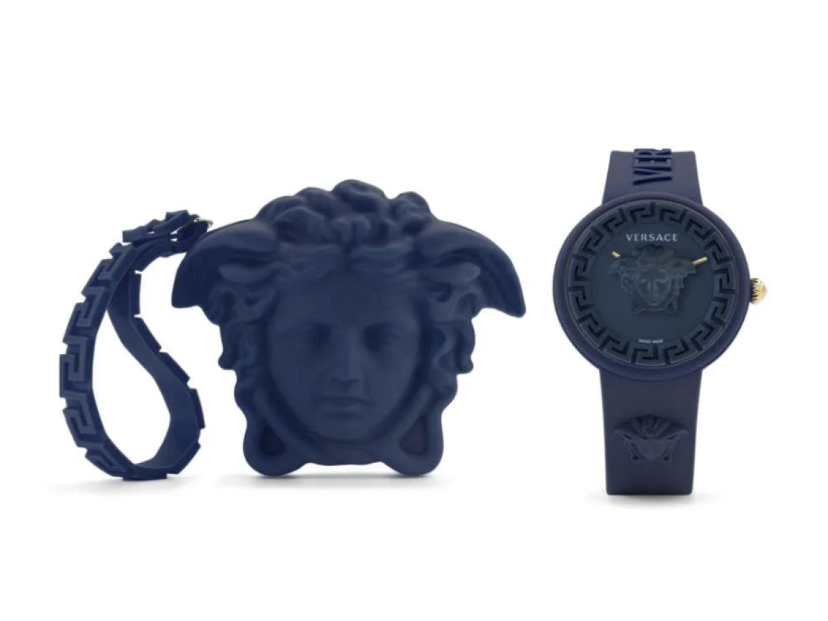 Versace Medusa Pop Quartz Bleu Plastique