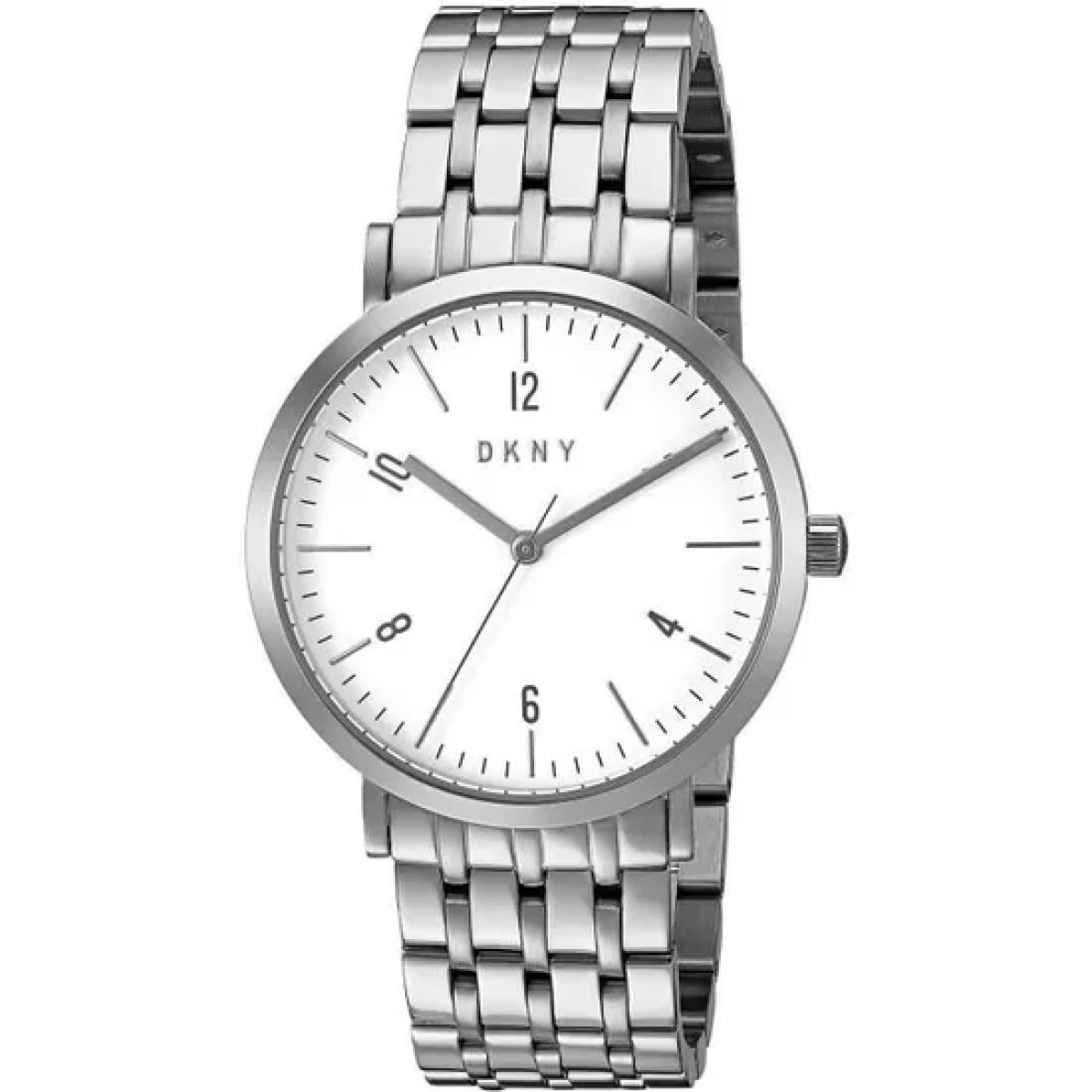 DKNY NY-2502 Quartz Blanc Acier