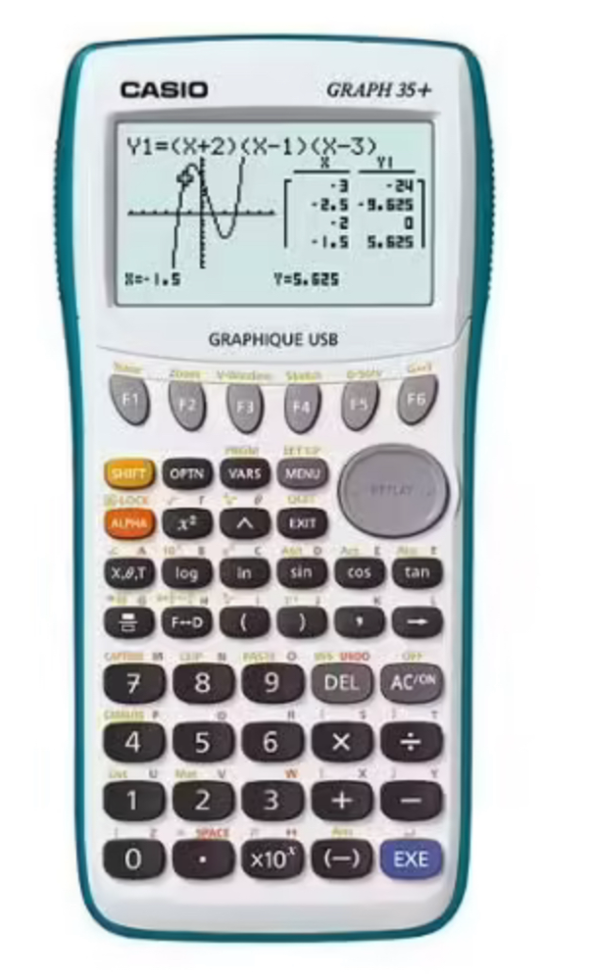 Casio Graph 35+ Graphique USB ss