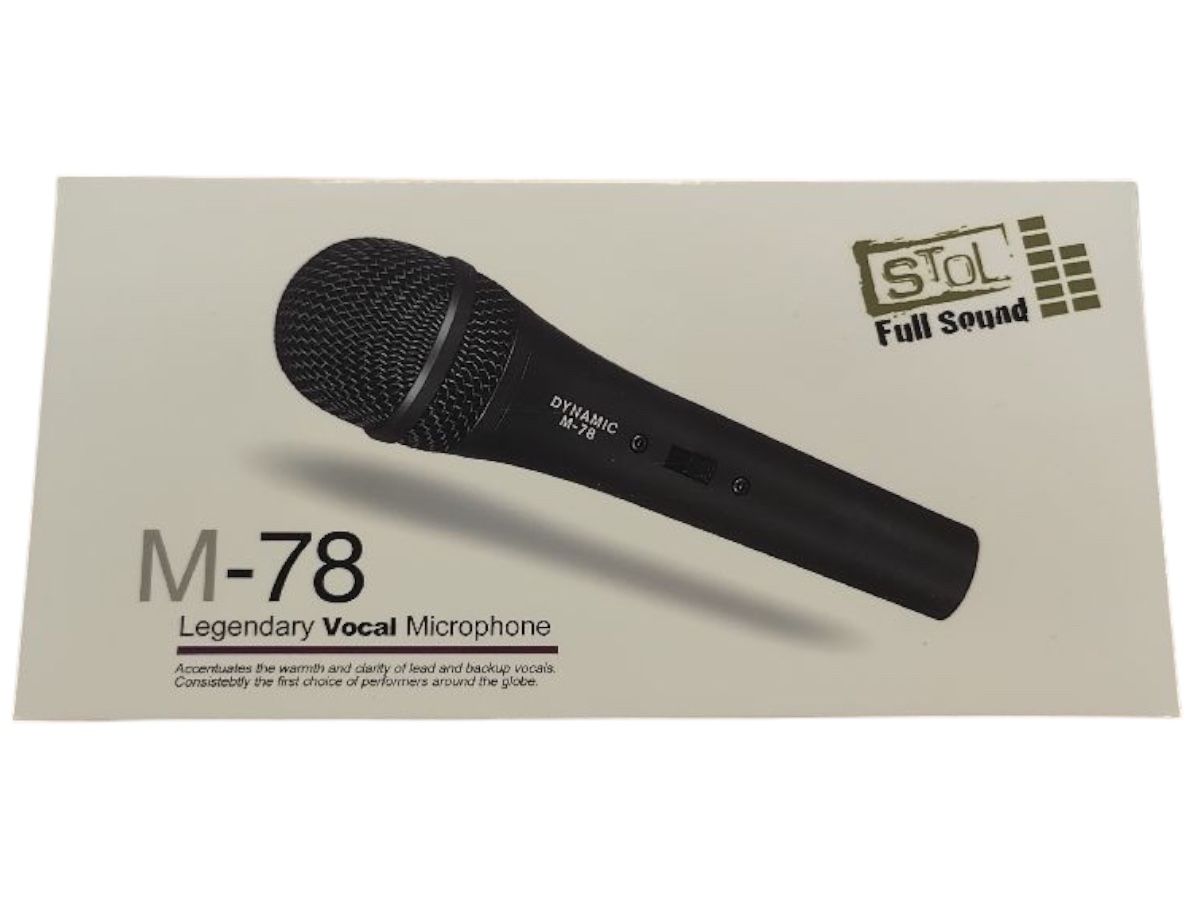 Stol M-78 Micro chant / scène