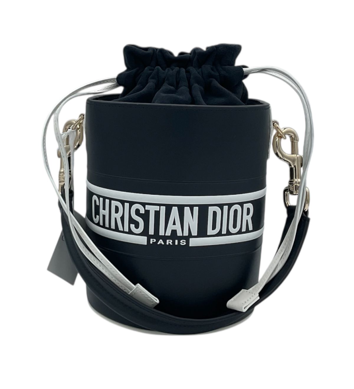 Dior Bucket Vibe  Cuir Bleu