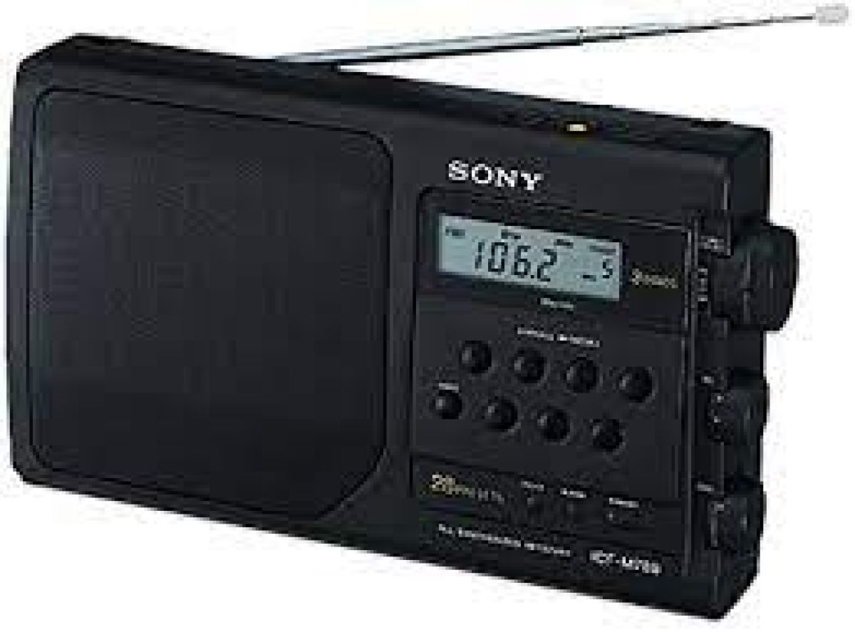 Sony ICF-M760SL Radio Portable Noir