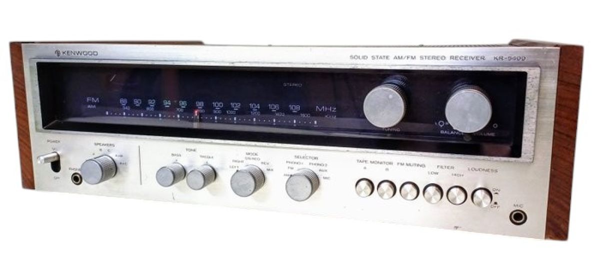 Kenwood KR-5400 Stéréo  Gris Vintage