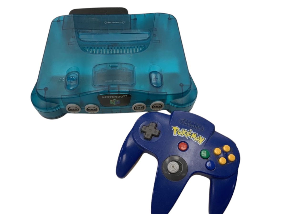 Nintendo 64 Bleu avec 1 manette