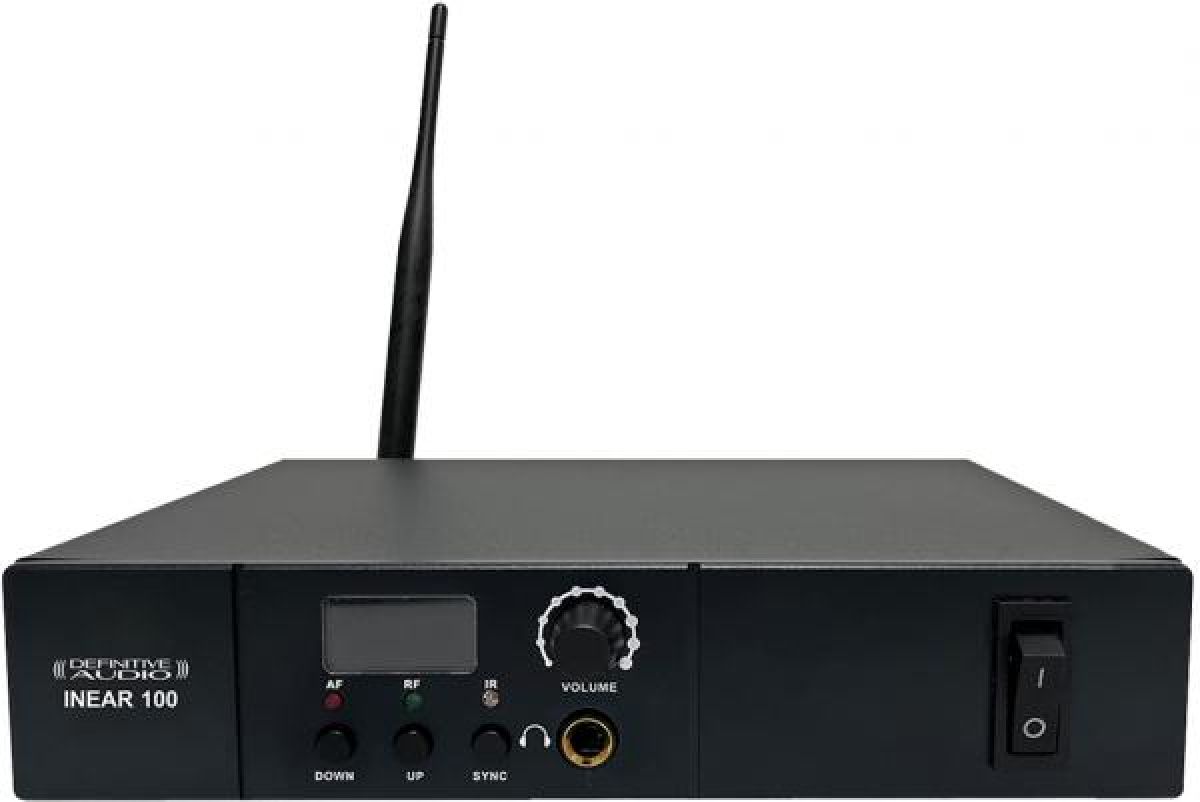Definitive Audio Inear 100 Set de micros (kit) Noir