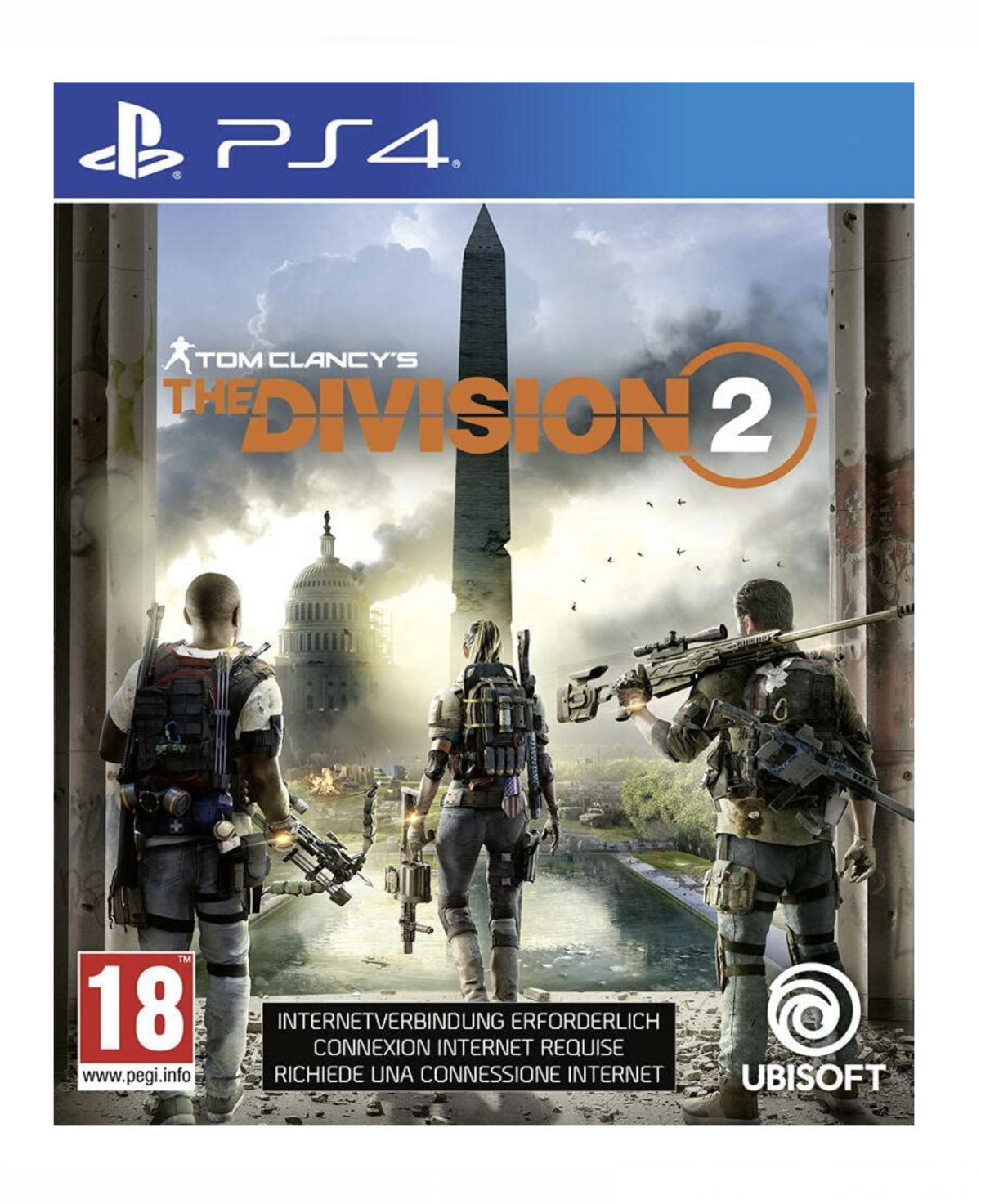 Jeux PS4 : Tom Clancy's The Division 2 - Occasion