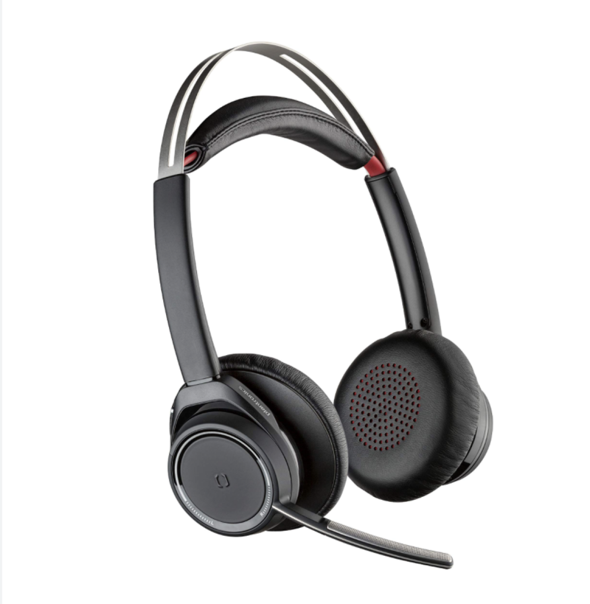 Plantronics Voyager Focus UC B825-M Micro Casque PC Noir Casque Arceau Réducteur de Bruit - Filaire Noir