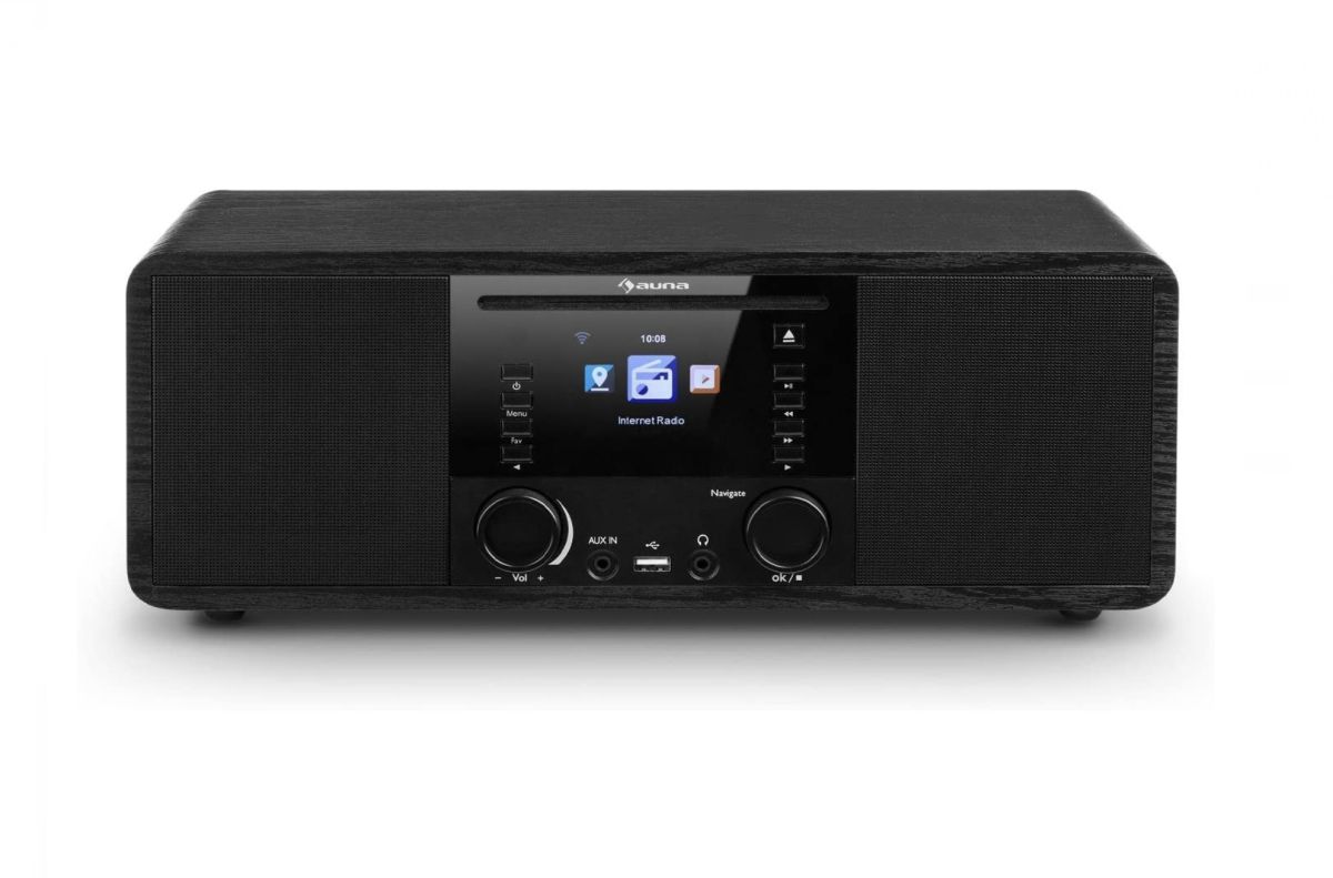 Auna IR-190 CD Bluetooth / CD 2 x 8 Watt RMS Noir