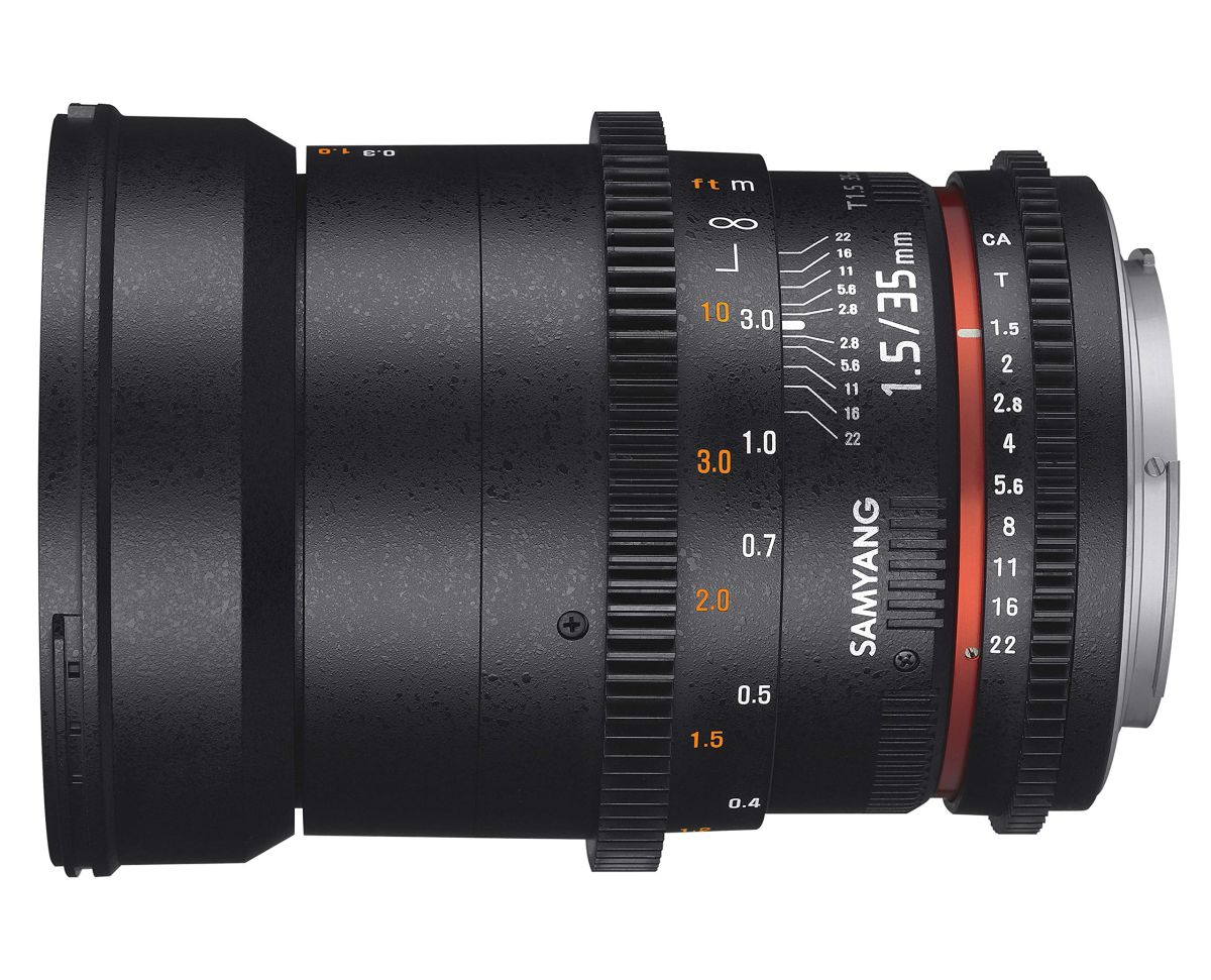 Samyang 5-35mm AS UMC Macro pour Canon Reflex