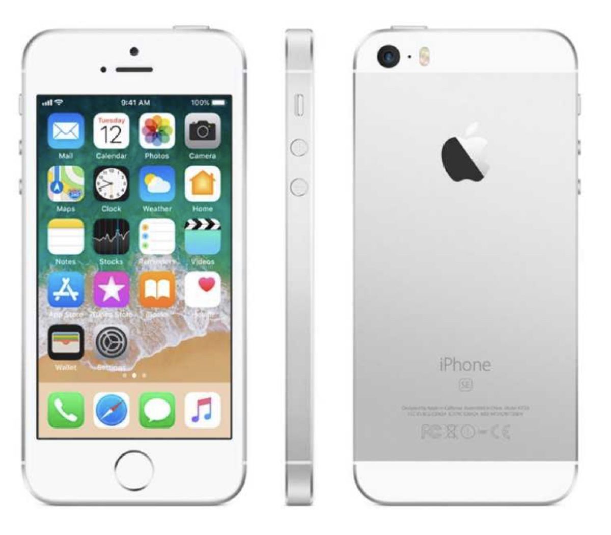 Apple iPhone SE (1re génération) 128 Go Blanc Débloqué