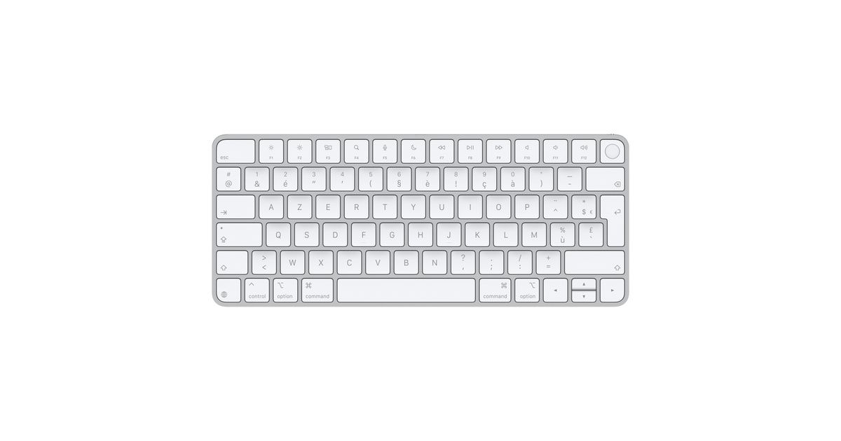 Apple Magic Keyboard avec Touch ID Clavier Blanc A2449